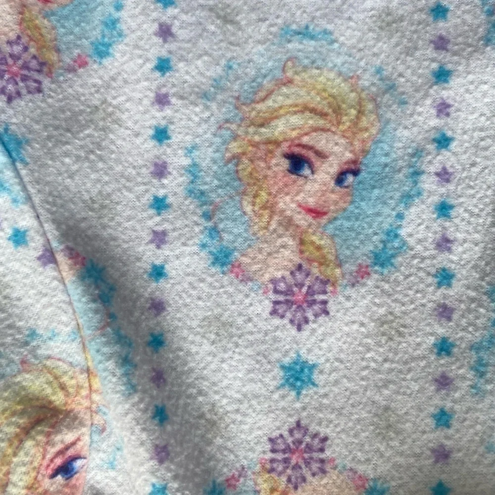 DISNEY-FROZEN-TWO PIECE FLANNEL PAJAMAS-SIZE 10